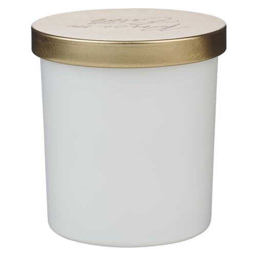 Christian Art Gifts Natural Soy Wax Inspirational Scripture Scented Candle: All Things for Good Bible Verse, Glass Jar, Bamboo Lid, Pure Essential Oils, Lead-Free Cotton Wick, Calming Breeze Scent