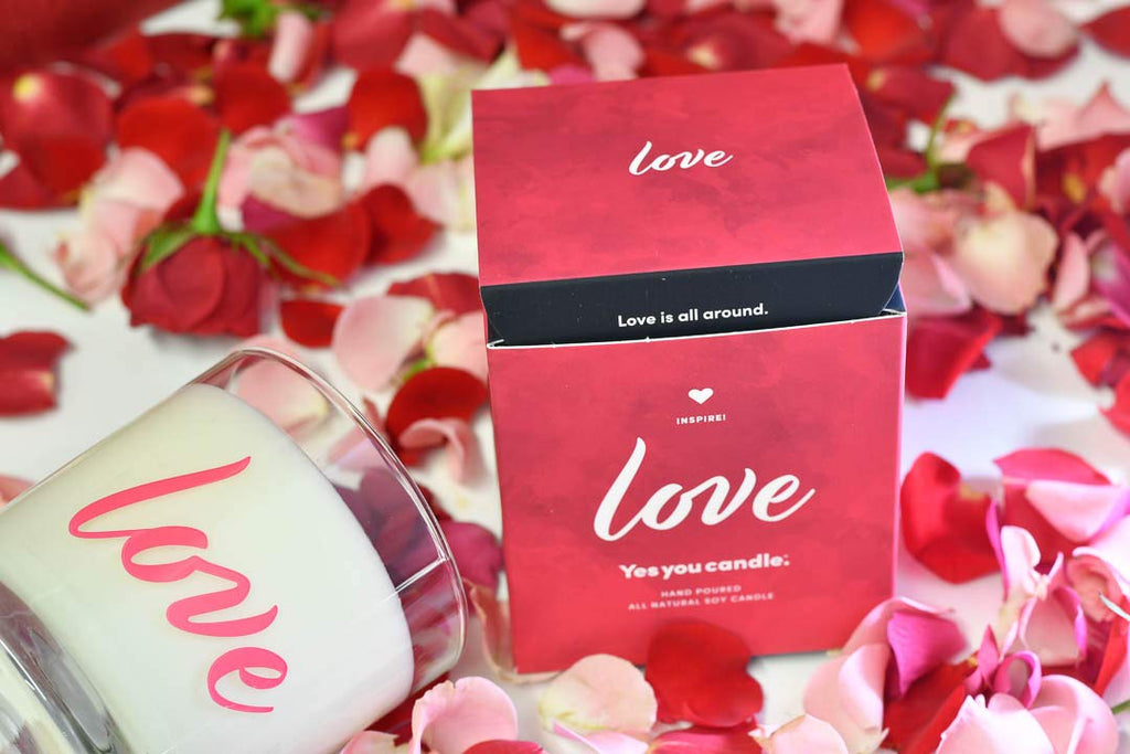 Hope, Inspirational 8oz Highly Scented Candle, Soy, Made in USA, Great Message, Pure Essential Oils, Holiday Gift, Aromatherapy, 100% Pure, Vanilla and Sandalwood