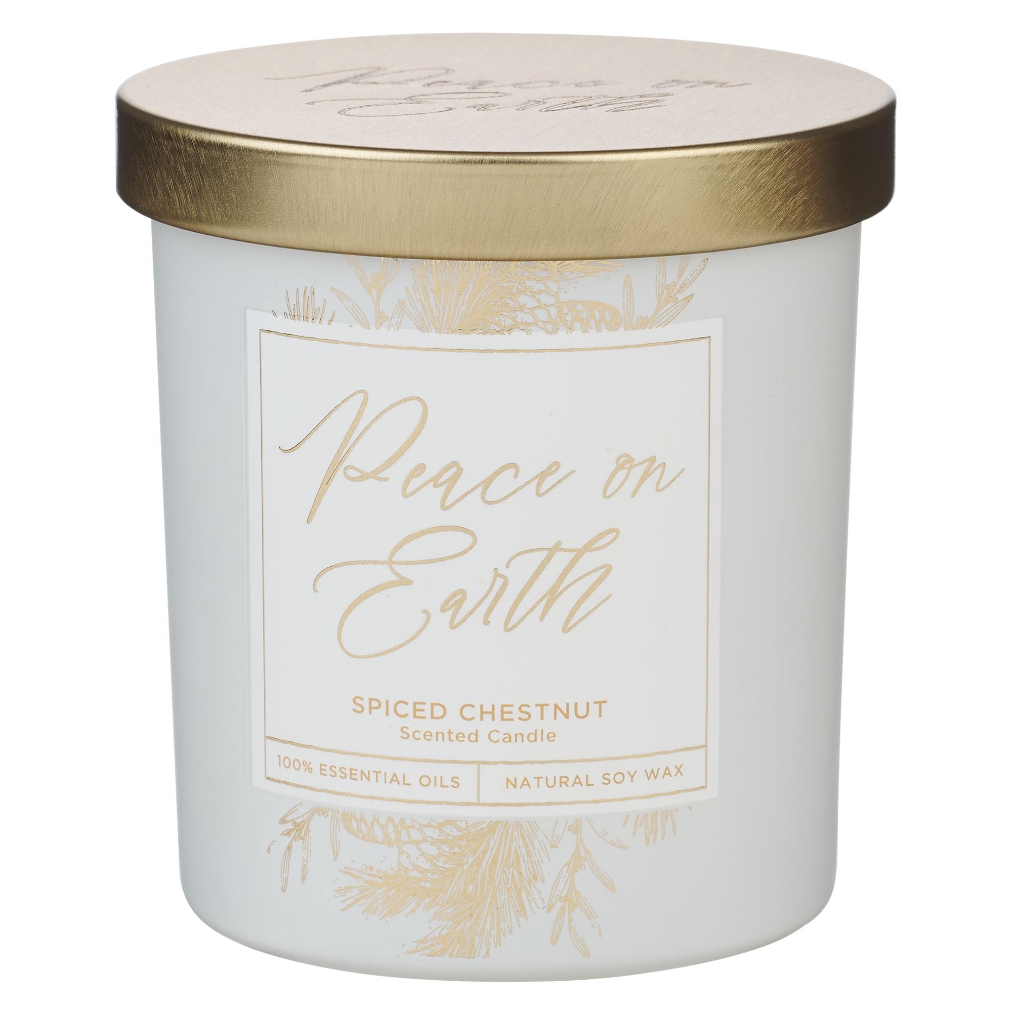 Christian Art Gifts Natural Soy Wax Inspirational Scripture Scented Candle: All Things for Good Bible Verse, Glass Jar, Bamboo Lid, Pure Essential Oils, Lead-Free Cotton Wick, Calming Breeze Scent