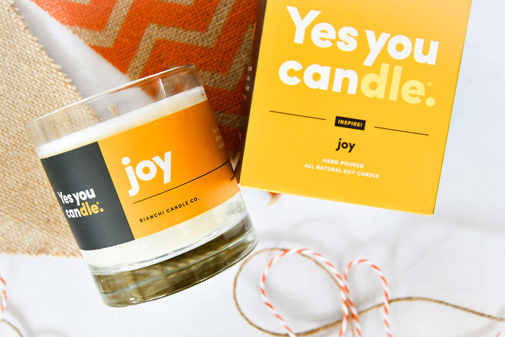 Hope, Inspirational 8oz Highly Scented Candle, Soy, Made in USA, Great Message, Pure Essential Oils, Holiday Gift, Aromatherapy, 100% Pure, Vanilla and Sandalwood