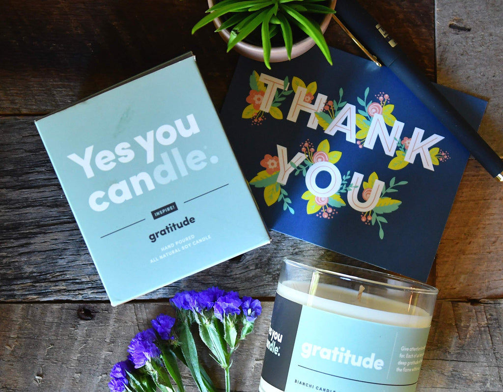 Hope, Inspirational 8oz Highly Scented Candle, Soy, Made in USA, Great Message, Pure Essential Oils, Holiday Gift, Aromatherapy, 100% Pure, Vanilla and Sandalwood